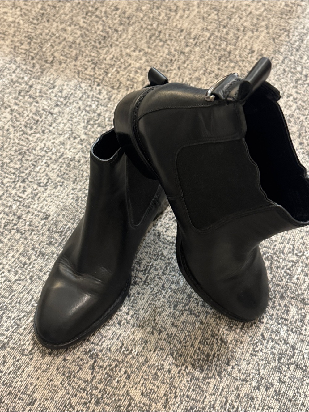 Cole Haan Grand OS Black Chelsea Boots Waterproof Size 8.5 Women